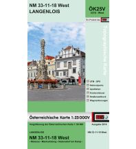 Wanderkarten Niederösterreich BEV-Karte 4318-West, Langenlois 1:25.000 BEV – Bundesamt für Eich- und Vermessungswesen