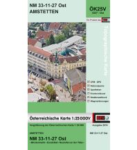 Wanderkarten Niederösterreich BEV-Karte 4327-Ost, Amstetten 1:25.000 BEV – Bundesamt für Eich- und Vermessungswesen
