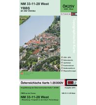 Hiking Maps Lower Austria BEV-Karte 4328-West, Ybbs an der Donau 1:25.000 BEV – Bundesamt für Eich- und Vermessungswesen