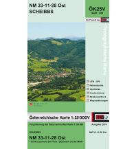 Hiking Maps Lower Austria BEV-Karte 4328-Ost, Scheibbs 1:25.000 BEV – Bundesamt für Eich- und Vermessungswesen