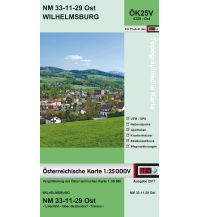 Wanderkarten Niederösterreich BEV-Karte 4329-Ost, Wilhelmsburg 1:25.000 BEV – Bundesamt für Eich- und Vermessungswesen