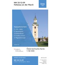 Hiking Maps Lower Austria BEV-Karte 5309, Hohenau an der March 1:50.000 BEV – Bundesamt für Eich- und Vermessungswesen