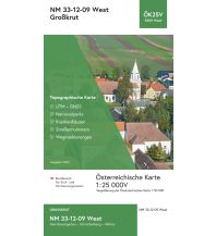 Hiking Maps Lower Austria BEV-Karte 5309-West, Großkrut 1:25.000 BEV – Bundesamt für Eich- und Vermessungswesen