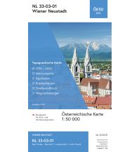 Hiking Maps Lower Austria BEV-Karte 5201, Wiener Neustadt 1:50.000 BEV – Bundesamt für Eich- und Vermessungswesen