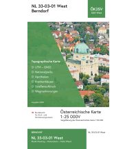 Wanderkarten Niederösterreich BEV-Karte 5201-West, Berndorf (& Hohe Wand) 1:25.000 BEV – Bundesamt für Eich- und Vermessungswesen
