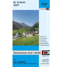 Wanderkarten Tirol BEV-Karte 2103, Vent 1:50.000 BEV – Bundesamt für Eich- und Vermessungswesen