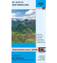 Wanderkarten Tirol BEV-Karte 2214,  Bad Hindelang 1:50.000 BEV – Bundesamt für Eich- und Vermessungswesen