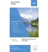 Wanderkarten Tirol BEV-Karte 2215, Reutte 1:50.000 BEV – Bundesamt für Eich- und Vermessungswesen