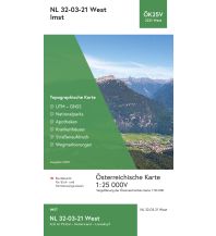 Hiking Maps Tyrol BEV-Karte 2221-West, Imst 1:25.000 BEV – Bundesamt für Eich- und Vermessungswesen