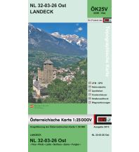 Wanderkarten Tirol BEV-Karte 2226-Ost, Landeck 1:25.000 BEV – Bundesamt für Eich- und Vermessungswesen