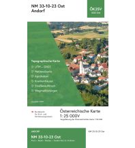 Wanderkarten Oberösterreich BEV-Karte 3323-Ost, Andorf 1:25.000 BEV – Bundesamt für Eich- und Vermessungswesen