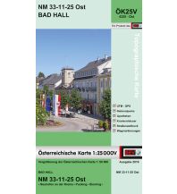 Hiking Maps Upper Austria BEV-Karte 4325-Ost, Bad Hall 1:25.000 BEV – Bundesamt für Eich- und Vermessungswesen