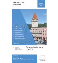 Wanderkarten Oberösterreich BEV-Karte 4314, Freistadt 1:50.000 BEV – Bundesamt für Eich- und Vermessungswesen