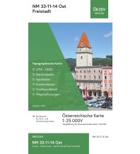 Wanderkarten Oberösterreich BEV-Karte 4314-Ost, Freistadt 1:25.000 BEV – Bundesamt für Eich- und Vermessungswesen