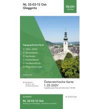 Hiking Maps Lower Austria BEV-Karte 4212-Ost, Gloggnitz 1:25.000 BEV – Bundesamt für Eich- und Vermessungswesen