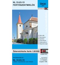 Wanderkarten Burgenland BEV-Karte 5215, Fertőszentmiklós 1:50.000 BEV – Bundesamt für Eich- und Vermessungswesen