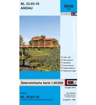Wanderkarten Burgenland BEV-Karte 5210, Andau 1:50.000 BEV – Bundesamt für Eich- und Vermessungswesen