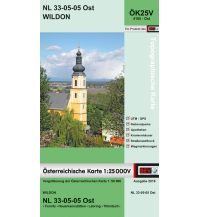 Wanderkarten Steiermark BEV-Karte 4105-Ost, Wildon 1:25.000 BEV – Bundesamt für Eich- und Vermessungswesen