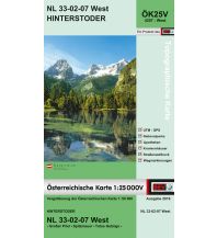 Hiking Maps Styria BEV-Karte 4207-West, Hinterstoder 1:25.000 BEV – Bundesamt für Eich- und Vermessungswesen