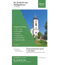 Hiking Maps Burgenland BEV-Karte 5101-Ost, Heiligenkreuz im Lafnitztal 1:25.000 BEV – Bundesamt für Eich- und Vermessungswesen