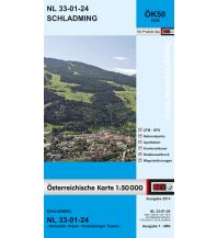 Wanderkarten Steiermark BEV-Karte 3224, Schladming 1:50.000 BEV – Bundesamt für Eich- und Vermessungswesen