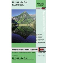Wanderkarten Steiermark BEV-Karte 3224-Ost, Kleinsölk 1:25.000 BEV – Bundesamt für Eich- und Vermessungswesen