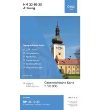 Hiking Maps Upper Austria BEV-Karte 3330, Attnang 1:50.000 BEV – Bundesamt für Eich- und Vermessungswesen