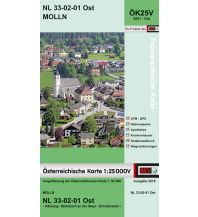 Wanderkarten Oberösterreich BEV-Karte 4201-Ost, Molln 1:25.000 BEV – Bundesamt für Eich- und Vermessungswesen