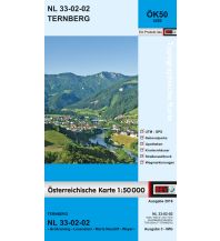 Hiking Maps Upper Austria BEV-Karte 4202, Ternberg 1:50.000 BEV – Bundesamt für Eich- und Vermessungswesen