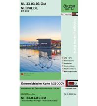 Hiking Maps Burgenland BEV-Karte 5203-Ost, Neusiedl am See 1:25.000 BEV – Bundesamt für Eich- und Vermessungswesen