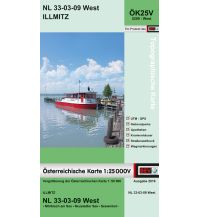 Hiking Maps Burgenland BEV-Karte 5209-West, Illmitz 1:25.000 BEV – Bundesamt für Eich- und Vermessungswesen