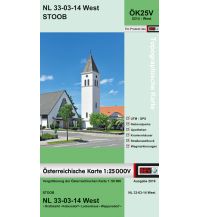 Wanderkarten Burgenland BEV-Karte 5214-West, Stoob 1:25.000 BEV – Bundesamt für Eich- und Vermessungswesen