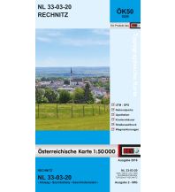 Wanderkarten Burgenland BEV-Karte 5220, Rechnitz 1:50.000 BEV – Bundesamt für Eich- und Vermessungswesen