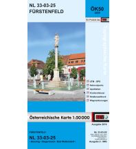 Wanderkarten Steiermark BEV-Karte 5225, Fürstenfeld 1:50.000 BEV – Bundesamt für Eich- und Vermessungswesen
