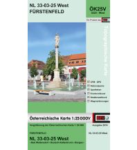 Wanderkarten Steiermark BEV-Karte 5225-West, Fürstenfeld 1:25.000 BEV – Bundesamt für Eich- und Vermessungswesen