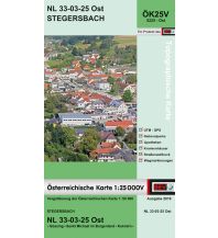 Hiking Maps Burgenland BEV-Karte 5225-Ost, Stegersbach 1:25.000 BEV – Bundesamt für Eich- und Vermessungswesen