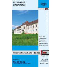 Hiking Maps Burgenland BEV-Karte 5226, Kohfidisch 1:50.000 BEV – Bundesamt für Eich- und Vermessungswesen