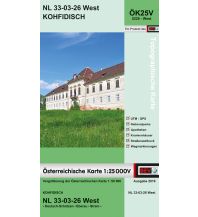 Wanderkarten Burgenland BEV-Karte 5226-West, Kohfidisch 1:25.000 BEV – Bundesamt für Eich- und Vermessungswesen