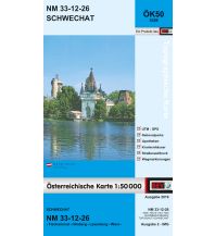 Wanderkarten Wien BEV-Karte 5326, Schwechat 1:50.000 BEV – Bundesamt für Eich- und Vermessungswesen