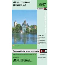 Wanderkarten Wien BEV-Karte 5326-West, Schwechat 1:25.000 BEV – Bundesamt für Eich- und Vermessungswesen