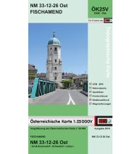 Wanderkarten Wien BEV-Karte 5326-Ost, Fischamend 1:25.000 BEV – Bundesamt für Eich- und Vermessungswesen