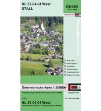 Hiking Maps Carinthia BEV-Karte 3104-West, Stall 1:25.000 BEV – Bundesamt für Eich- und Vermessungswesen