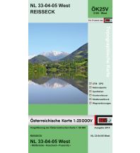 Wanderkarten Kärnten BEV-Karte 3105-West, Reißeck 1:25.000 BEV – Bundesamt für Eich- und Vermessungswesen
