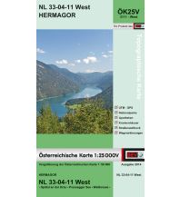 Hiking Maps Carinthia BEV-Karte 3111-West, Hermagor 1:25.000 BEV – Bundesamt für Eich- und Vermessungswesen