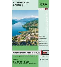 Hiking Maps Carinthia BEV-Karte 3111-Ost, Döbriach 1:25.000 BEV – Bundesamt für Eich- und Vermessungswesen