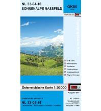 Wanderkarten Kärnten BEV-Karte 3116, Sonnenalpe Nassfeld 1:50.0000 BEV – Bundesamt für Eich- und Vermessungswesen