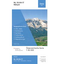 Wanderkarten Kärnten BEV-Karte 3117, Nötsch im Gailtal 1:50.000 BEV – Bundesamt für Eich- und Vermessungswesen