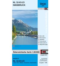 Hiking Maps Tyrol BEV-Karte 2223, Innsbruck 1:50.000 BEV – Bundesamt für Eich- und Vermessungswesen