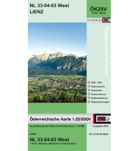 Hiking Maps Tyrol BEV-Karte 3103-West, Lienz 1:25.000 BEV – Bundesamt für Eich- und Vermessungswesen