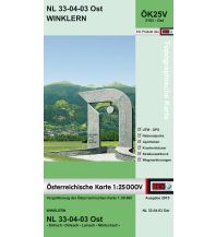 Hiking Maps Tyrol BEV-Karte 3103-Ost, Winklern 1:25.000 BEV – Bundesamt für Eich- und Vermessungswesen